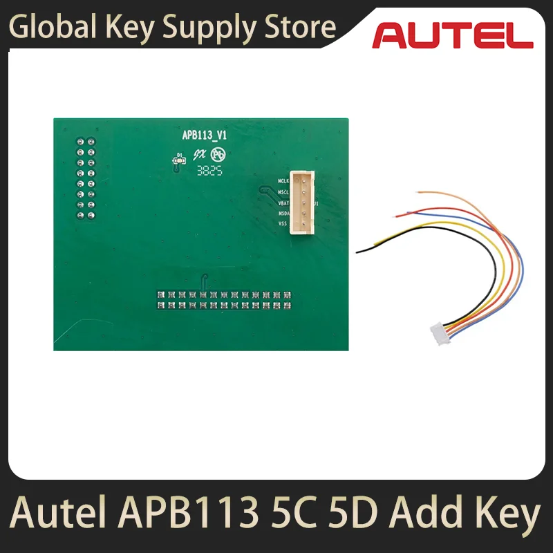 

Autel APB113 5C 5D Add Key adapter For VW group 5C 5D models work with IM508 IM608 XP400Pro using Ikey VW003 Autel smart key