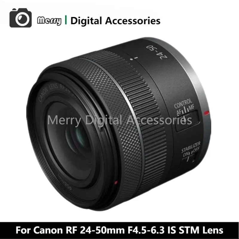 Lente Original RF 24-50mm F4.5-6.3 IS STM, Micro lente con Zoom estándar de fotograma completo RF24-50 para Canon R RP R5 R6 R3 R8 R5C R7 R10 R50