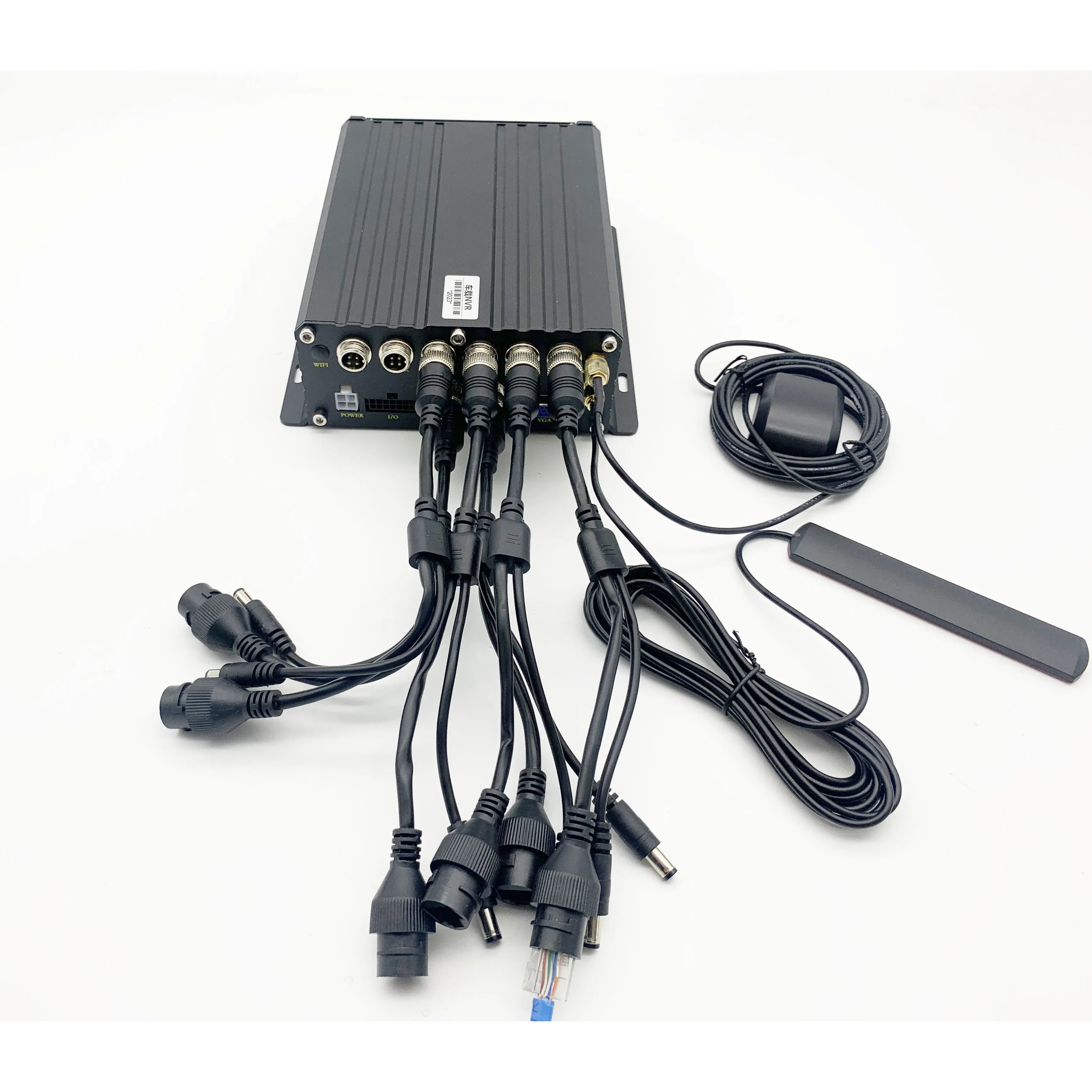 FL & OEM 6CH IPC NVR 4G GPS HD تشغيل GPS 6 قناة شبكة MNVR مركبة بشرية ذكية متعددة اللغات شبكة مسجل فيديو #3