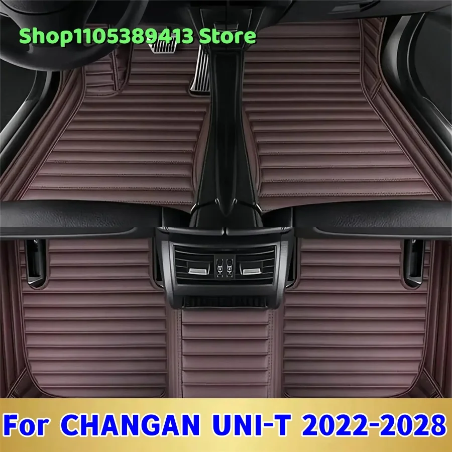 

Mats Carpets Leather Custom Car Floor Mats For CHANGAN UNI-T 2022 2023 2024 2025 2026 2027 Car Mat Accessories