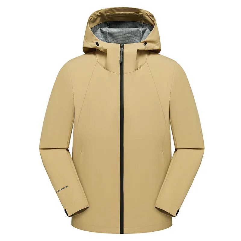 ARC Bird Home with The Same Fashion Leisure Solid Color Outdoor Port Wind Sports Windproof Waterproof Mountaineering Jacket