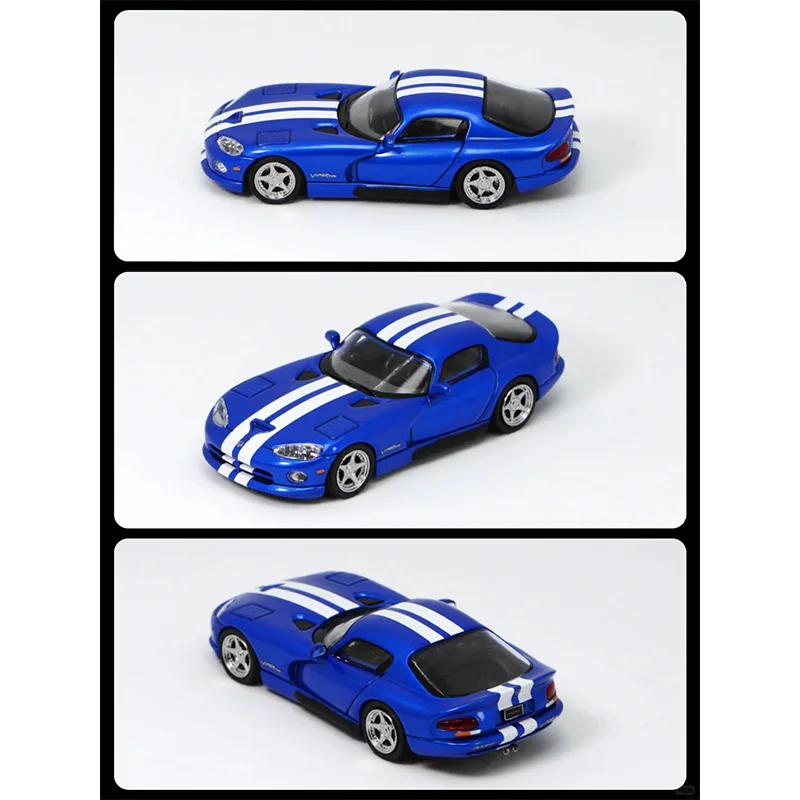 GFCC 1:64 1993 دودج فايبر كوبيه رودستر لعبة معدنيّة تحصيل نموذج سيارة لعيد الميلاد APA 2025 معرض طبعة محدودة