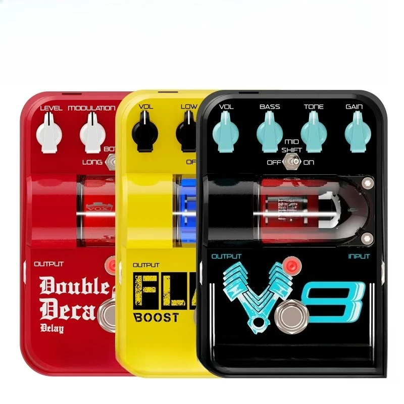 Electric Guitar TG2-DDDL Single Block Mobile Phone Soft Effects AP-IO Delay Excitation Distortion TG1-FL4BT