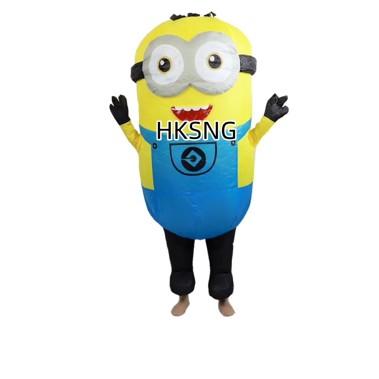 Minion Holiday Cosplay Costumes Inflated Garment Inflatable Minions Costume Clothes Doll Props Halloween Adult Performance Funny