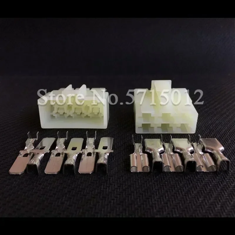 6 Hole 6070-6481 Automoive Wire Connector Female Male Housing Plugs With Terminals