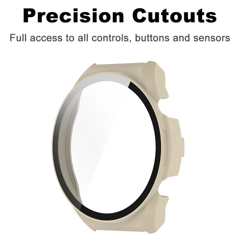 For Xiaomi Watch S1 Glass + Case SmartWatch PC Bumper All-Around Screen Protector Shell For Xiaomi Watch S1 Pro Cover Accessory