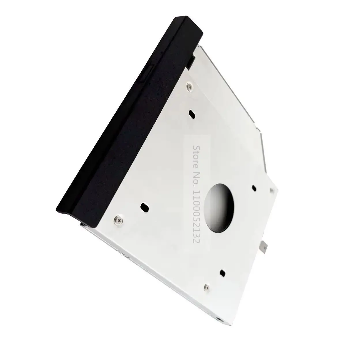 With Bezel Front Panel 2nd 2.5 HDD SSD Hard Drive Optical Bay Caddy Frame Bracket Adapter for Lenovo ThinkPad E570c E570 E575