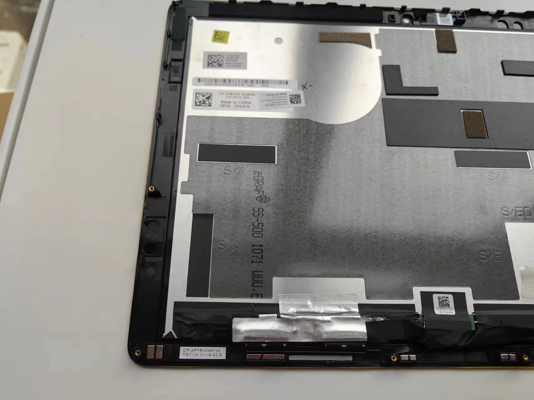 Imagem -02 - para Dell Latitude 5285 5290 12.3 1920x1280 Lcd Touch Assembleia de Tela para Dell Portátil Computador Tablet T17g T17g001