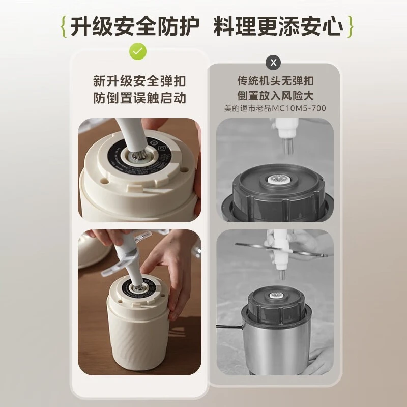 Household Multi-function Food Blender Model MJ-JC012B Electric Processor For Chopping Meat Vegetables Making Stuffing