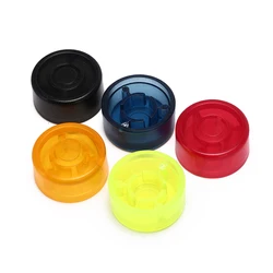 1/5Pcs Guitar Effect Pedal Foot Nail Cap Candy Color Foot Switch Toppers Knob Plastic Bumpers Footswitch Protector Accessories
