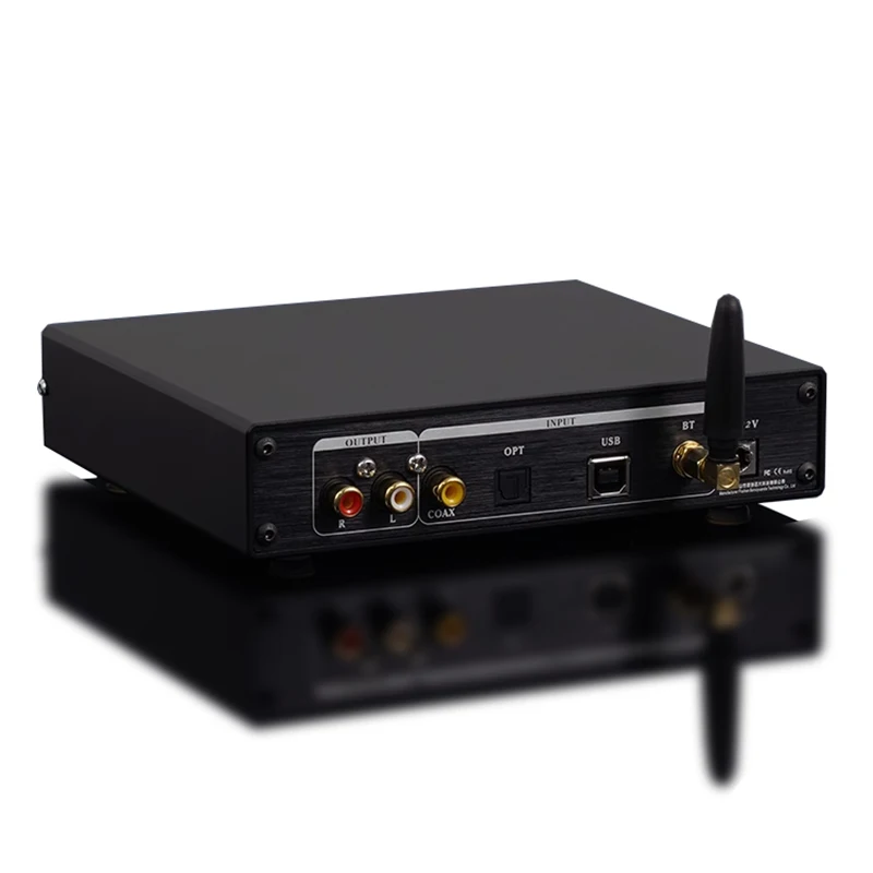 Hifi AK4499EX Digital Sound Audio Desktop Decoder Bluetooth 5.3 Amanero USB DSD512 PCM 32Bit 384KHZ Amp DAC Converter