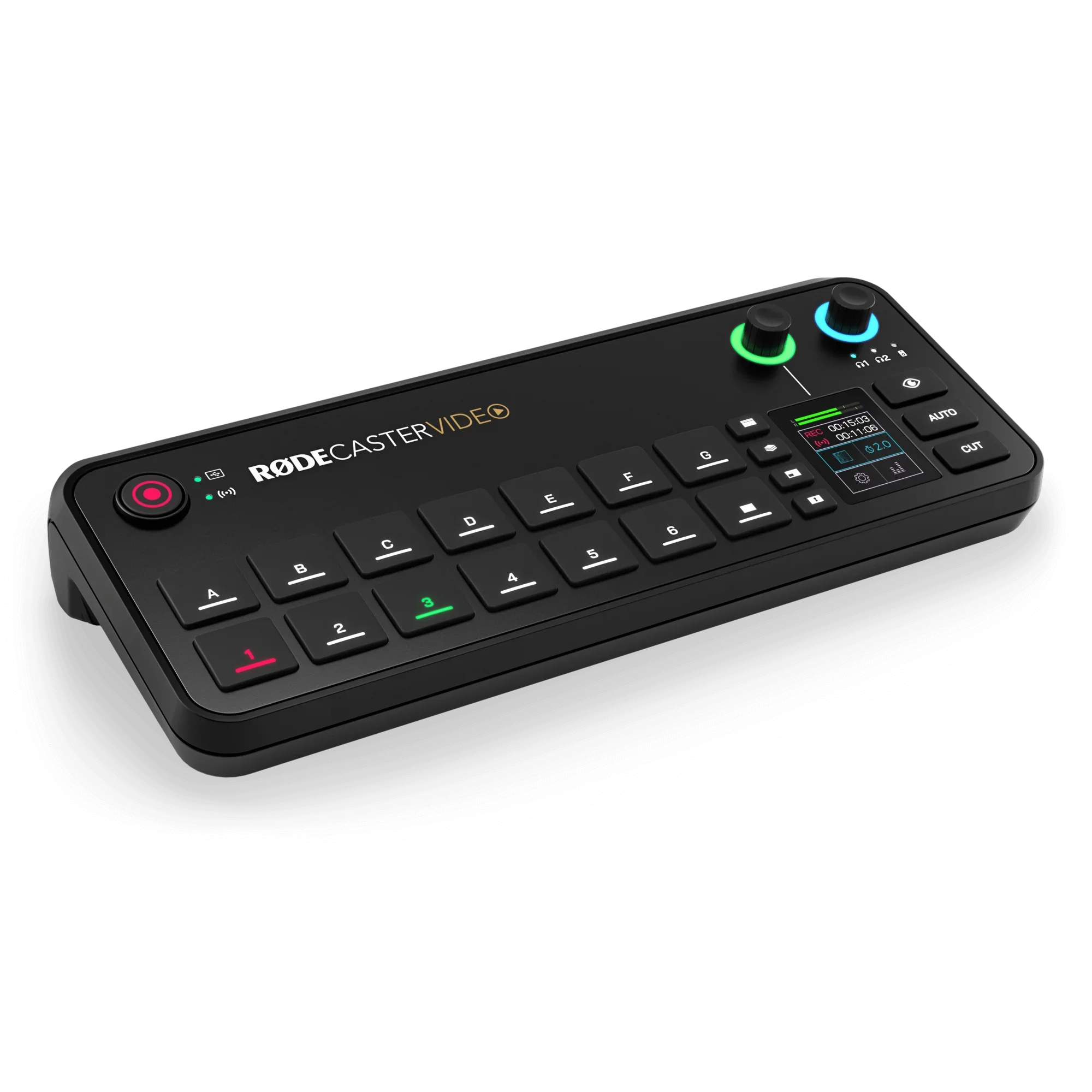 RODE Caster Video All-in-one Video and Audio Production Console Powerful Video Switching Recording Production with Audio Mixer