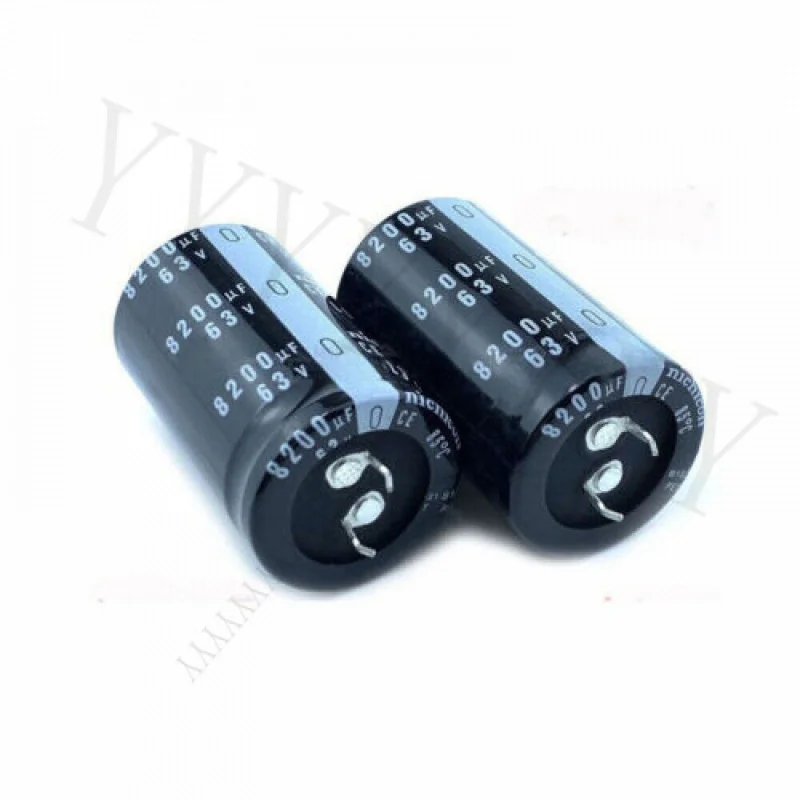 Y+2pcs 8200UF 63V FOR  Nichicon 30*50mm Audio Fever HIFI Audio Amplifier Capacitors