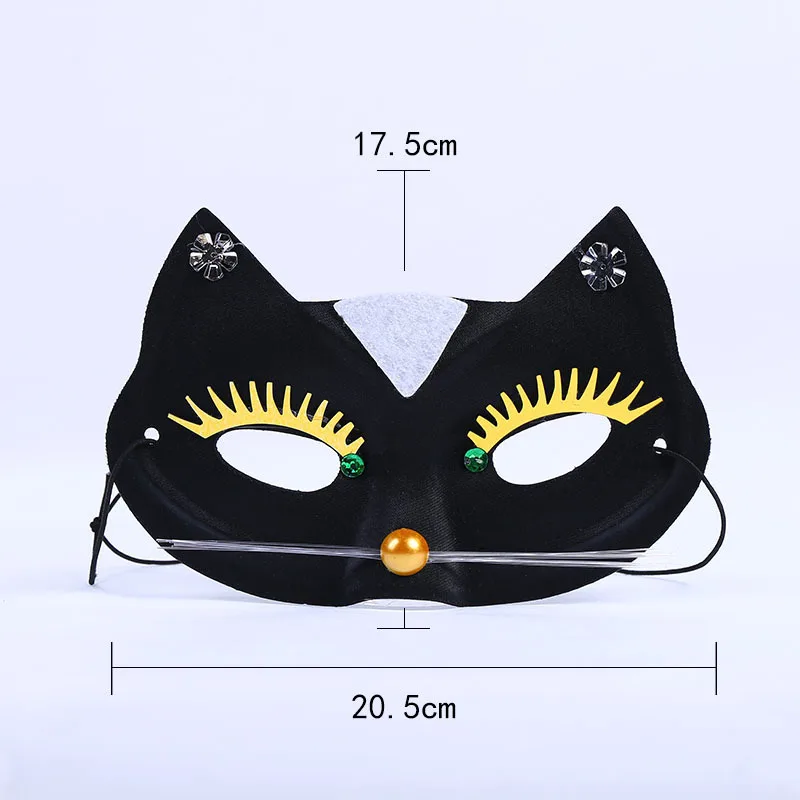 Männer Superheld Fledermaus Maske Tier Spinne Cosplay Masken Film Anime Halloween Party Kostüme Requisiten Katze Halbe Gesicht Helm Für Frauen – Detail 3