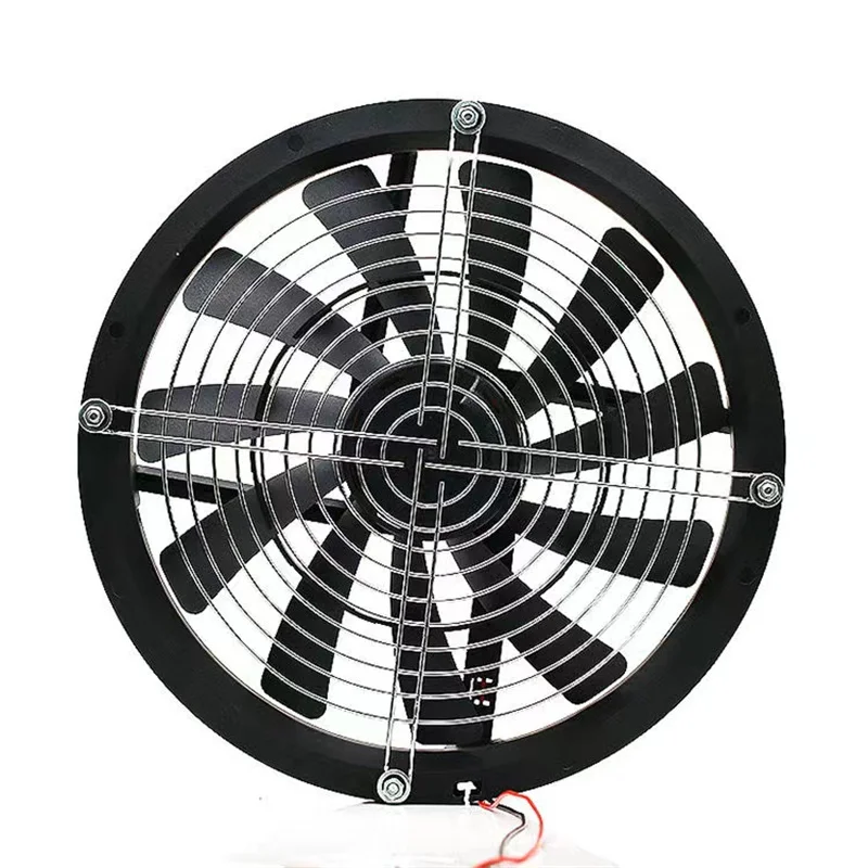 25CM 1200 Rpm Large Air Volume Exhaust Fan for Room Ventilation Pet Plant Ventilation Computer Chassis Cooling Fan