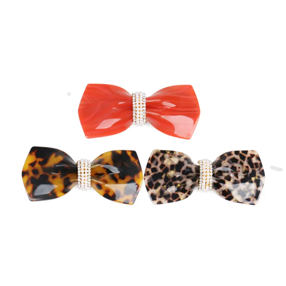 

INS Handmade Hair Jewelry Ornament Accessory for Women Girls Charming Hair Clip Barrette, Ponytail Holder for Office Career