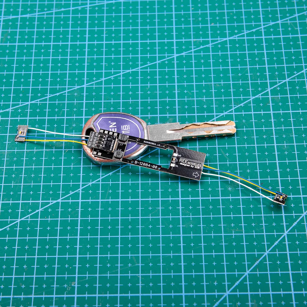 1pc/2pcs N Scale 1:160 IC Board PCB Circuit Board Railway Train Toys Model Modification Upgrade General Accessories
