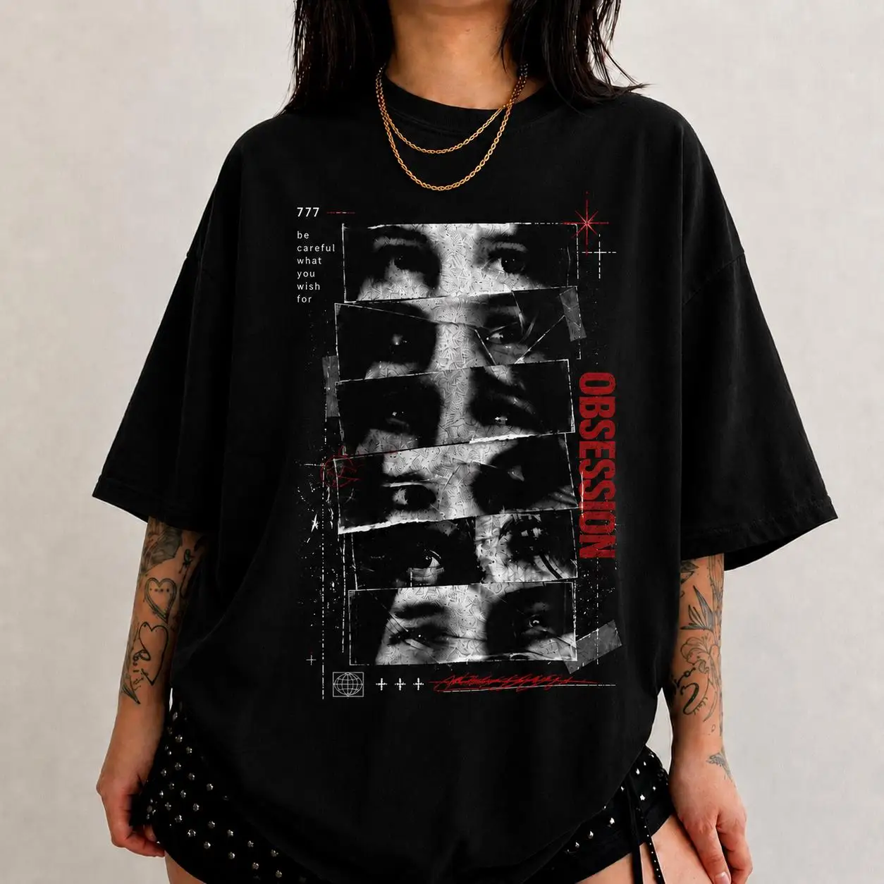 Vintage Be Careful What You Wish for Eye Shirt, Vintage Obsession Movie Graphic Tee, Thriller Film 2026 Shirt