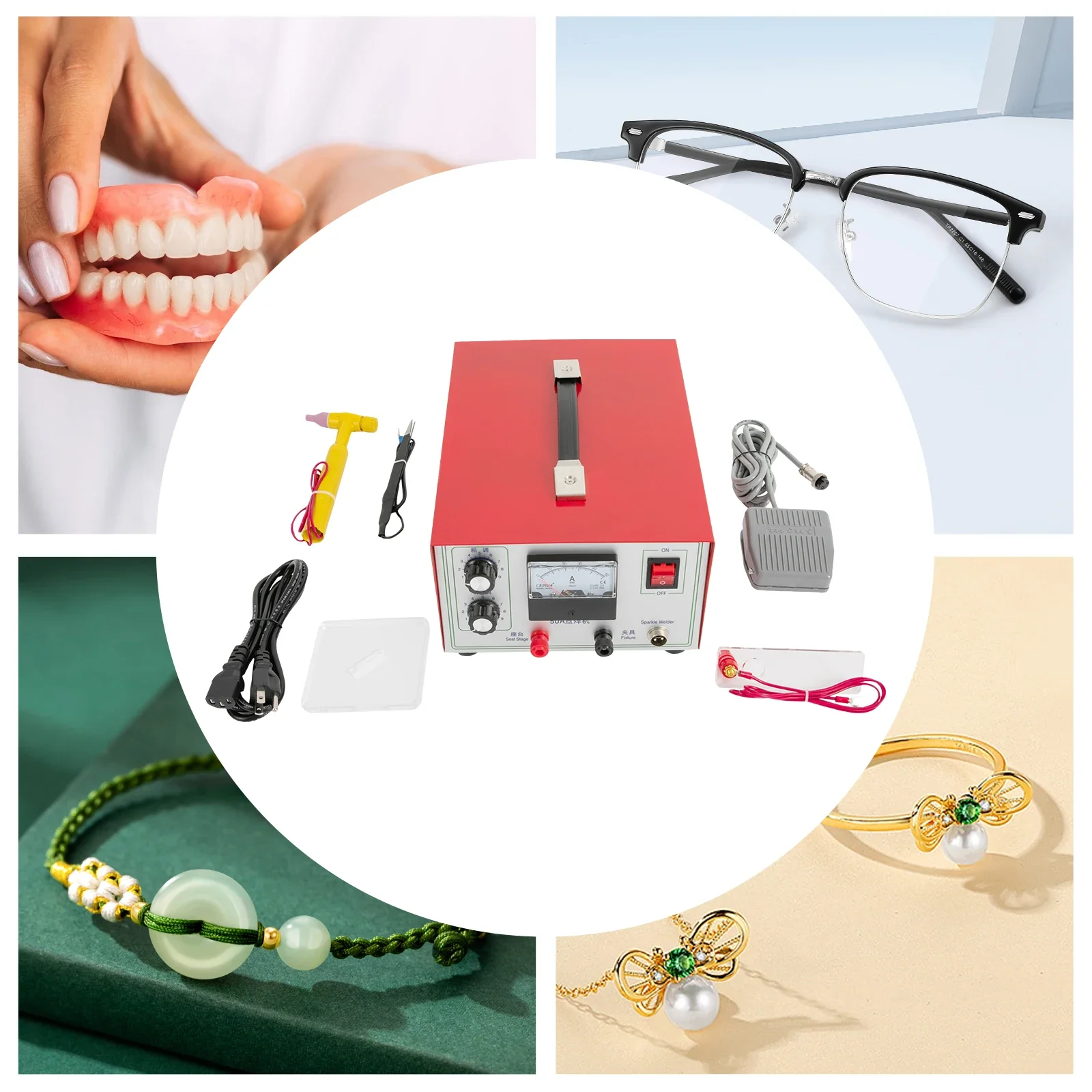 

Мощный лазерный сварочный аппарат для ювелирных изделий, 500 Вт, прецизионный контроль тока, вольфрамовая игольная сварка, противоскользящие ножки для стабильных, эффективный
