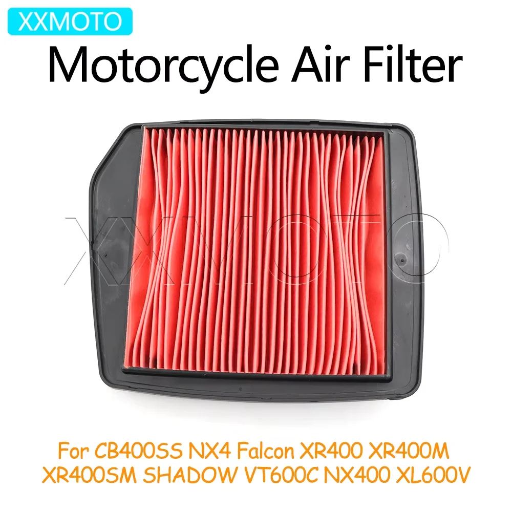 Filtro de Aire para Motocicleta HONDA CB400SS CB 400SS NX4 Falcon XR400 400M 400SM SHADOW VT600C NX400 XL600V