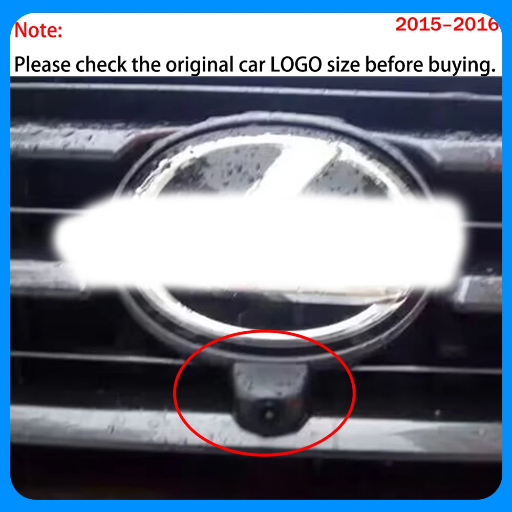 ZhuCamX AHD 1080P Ultra Clear Night Vision LOGO Parking Front View Camera For Lexus NX NX200 NX200t NX300 NX300h 2015~2021