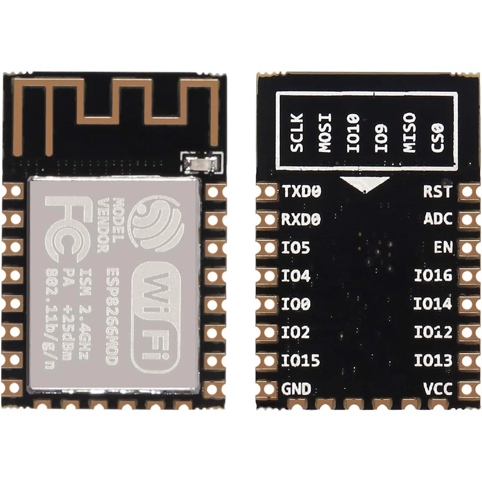 4pcs ESP8266 ESP-12F ESP-12E WiFi Serial Module Microcontroller 802.11N Wireless Transceiver Remote Port Network Module