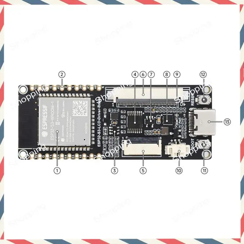M20K ESP32 S3 N8R8 And ST7789 2.8Inch LCD Kit Captive Touchscreen Display 240X320
