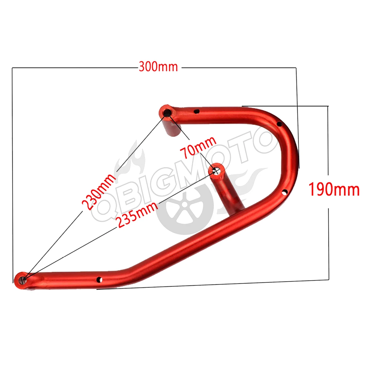 CRF250L 2020 Rear Passenger Seat Grab Handle Bar Handrail For Honda CRF 250L 2019-2013 CRF-250L Fairing Fall Protection Parts