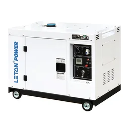 Dźwiękoszczelna cicha Generator na olej napędowy 220v/380v 60hz 3 Generator fazy elektrownia gotowości 10kw Diesel 10 Kw