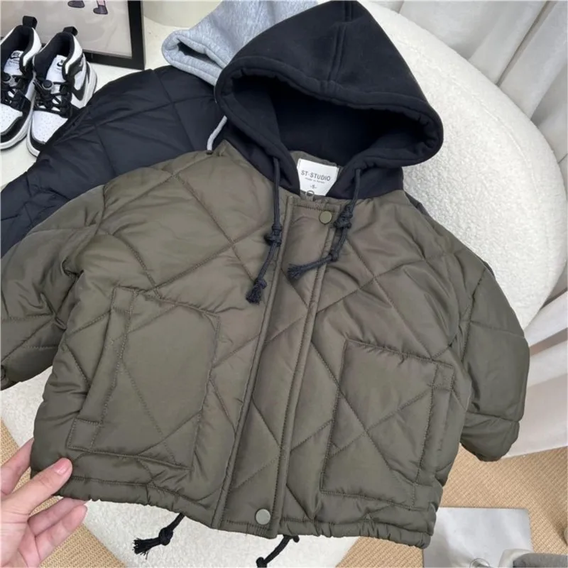 2025 winter Spring autumn new Baby Girls Boys Coats down Jackets parkas Fashion Kids Children Tops Clothes Overcoats