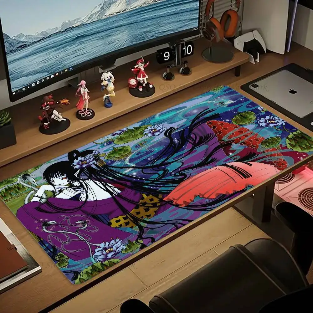 Ichihara Yuuko Manga XxxHOLiC Mousepad Non-slip Suitable For Office Computers Laptops E-sports Game Desk Mats XXL Keyboard