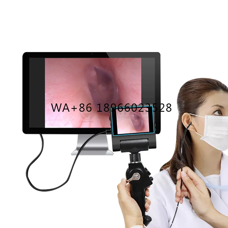 SY-P029-1 Flexible Video Bronchoscope with HD Endoscope Camera Laryngoscope ENT portable endoscope