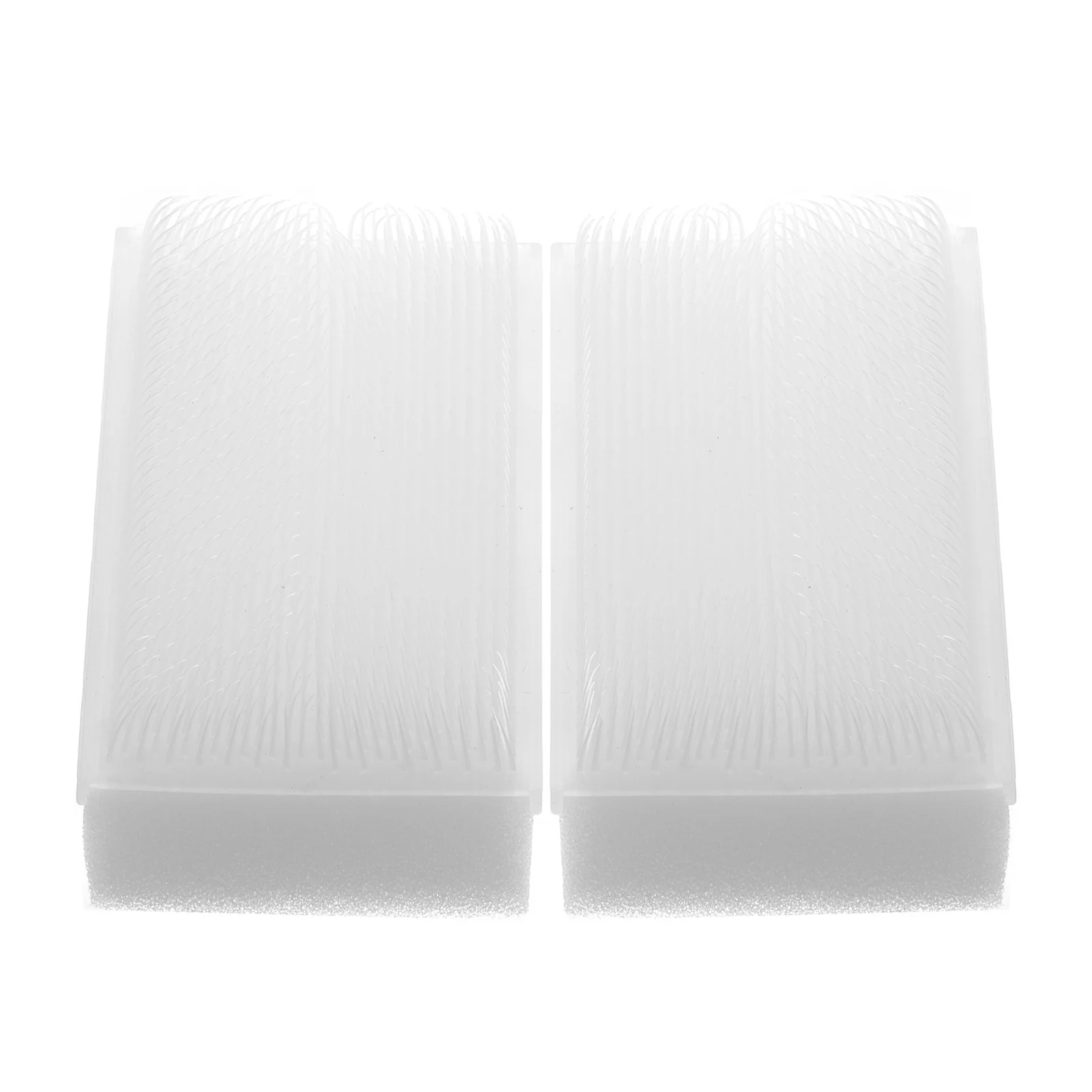 

Double Sided Nail Scrub Brush 2pcs Soft Cleaning Sponge for Fingernails Hands Shower Scrubber Manicure