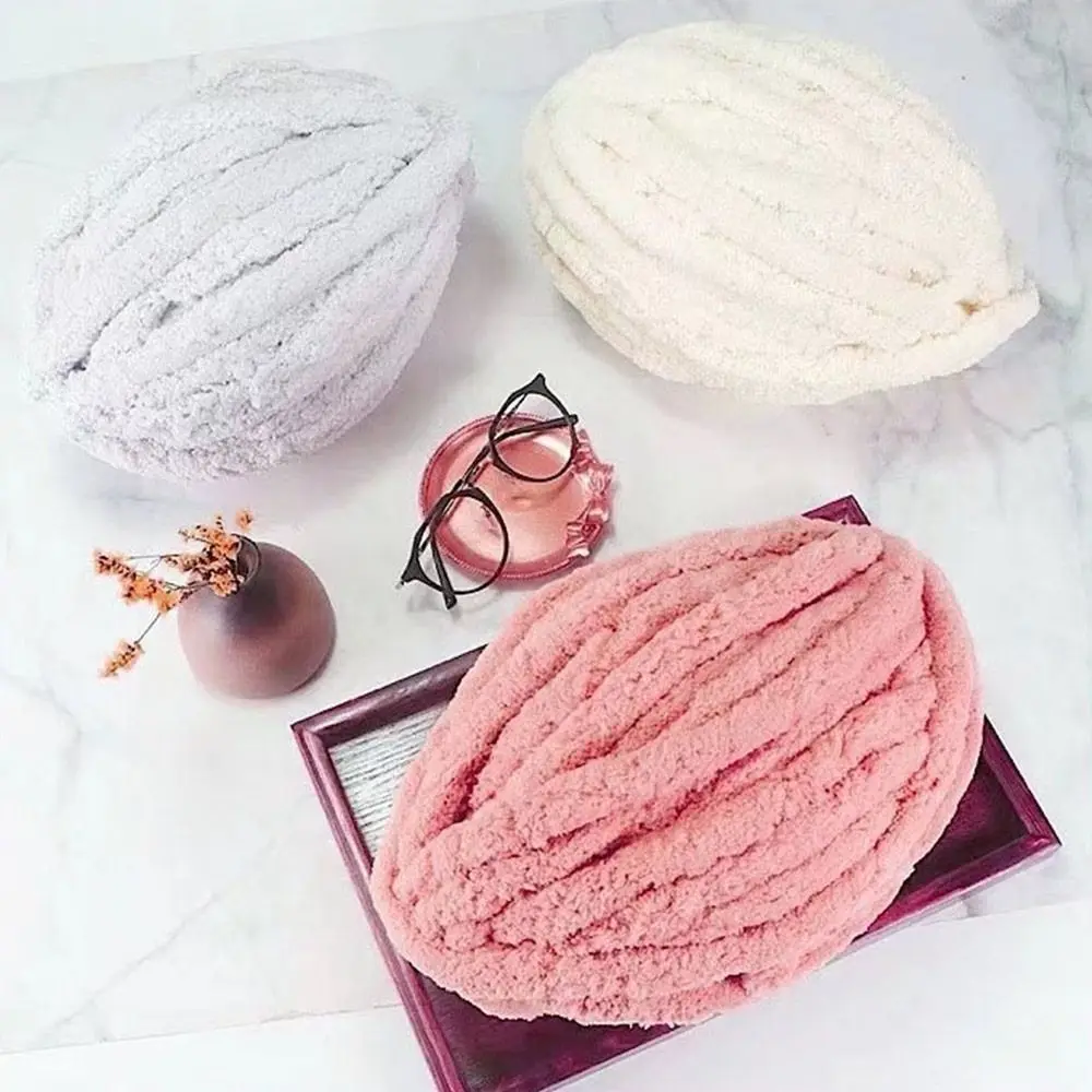 Novel Functional Thick Crochet Yarn Soft For Bag Blanket Yarn Ball Sewing For Basket Carpets DIY Hand Knitting