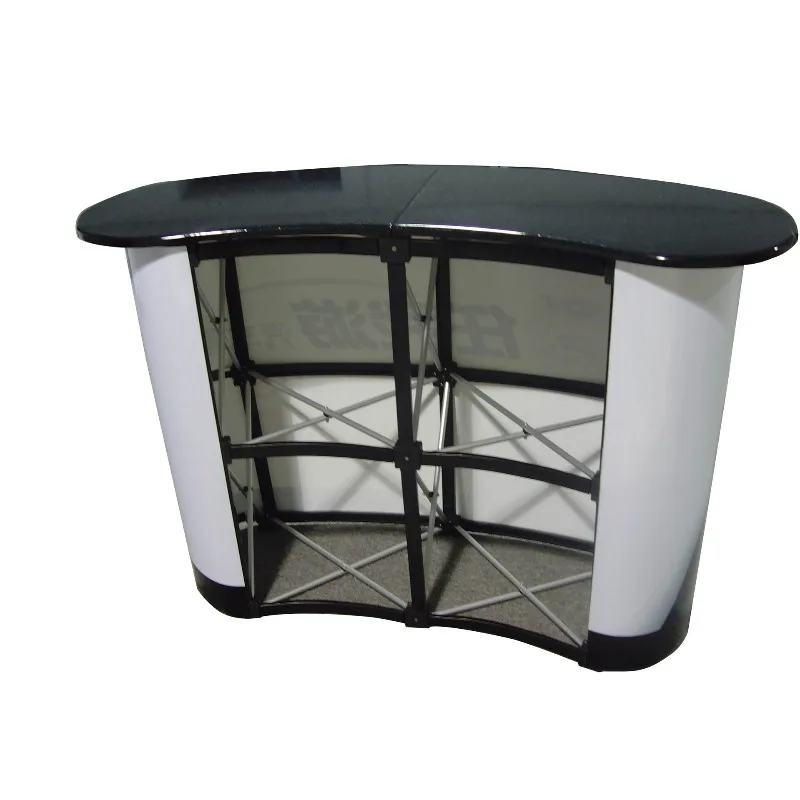 Drawing net welcome table promotion table Drawing net display frame Folding aluminum alloy pulling net frame