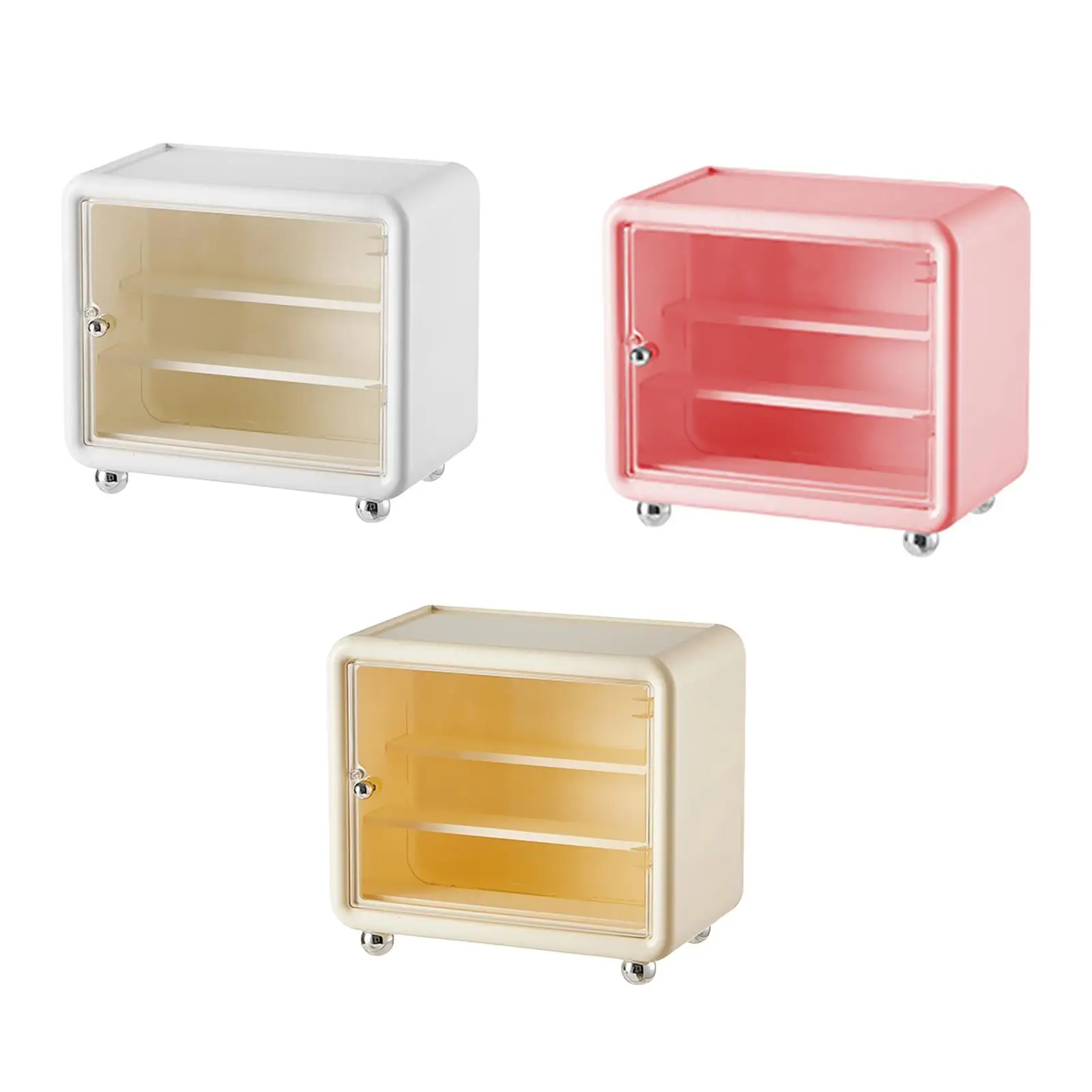 

Action Figure Display Case Cabinet Organizer Box Household Waterproof Showcase Storage for Birthday Toys Party