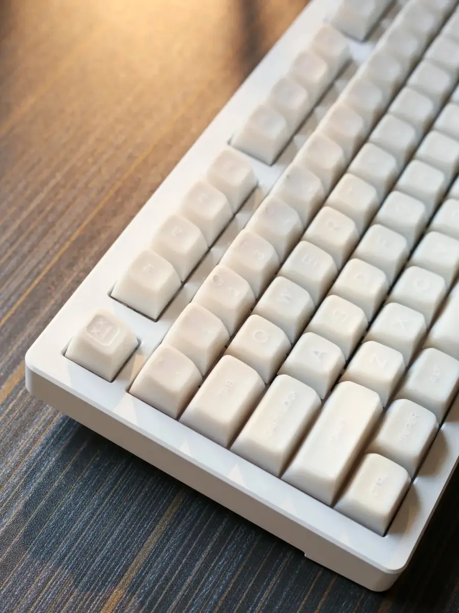 Imagem -03 - Aulidtech-keycaps Mármore Branco Double Shot Teclas Translúcidas Rosa Jade SA Perfil Pbt 140 Chaves para mx Switch 60 75 80 85