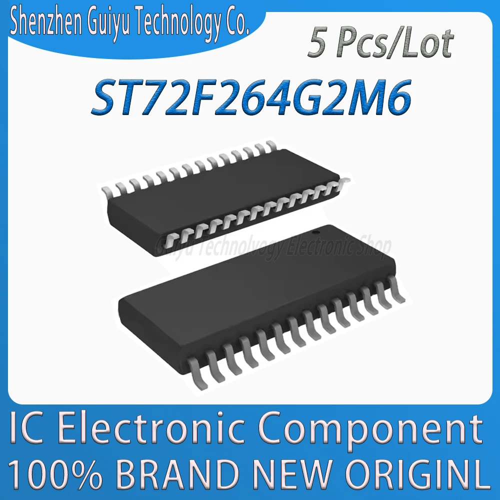 

5Pcs/Lot ST72F264G2M6 ST72F264G2M ST72F264G2 ST72F264G ST72F264 ST72F ST72 ST7 SOP-28 IC MCU Chip