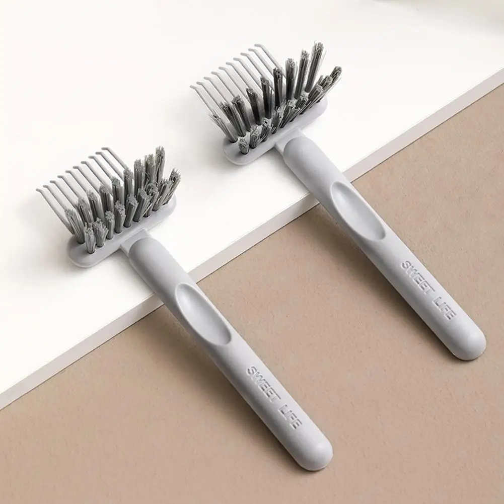 2 In 1 Comb Cleaning Brush Hairbrush Cleaner Rake Comb Embedded Tool Mini Hair Dirt Remover For Removing Hair Dust Cleaning Tool