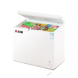 Tqh Mini Fridge Household Refrigerated Horizontal Mini Large Capacity Frost-Free Fresh-Keeping Freezer