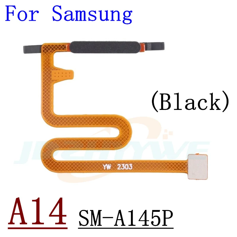 Fingerprint Sensor Scanner For Samsung Galaxy A14 5G A145 A146 Touch ID Connect Home Button Flex Cable Replacement Part