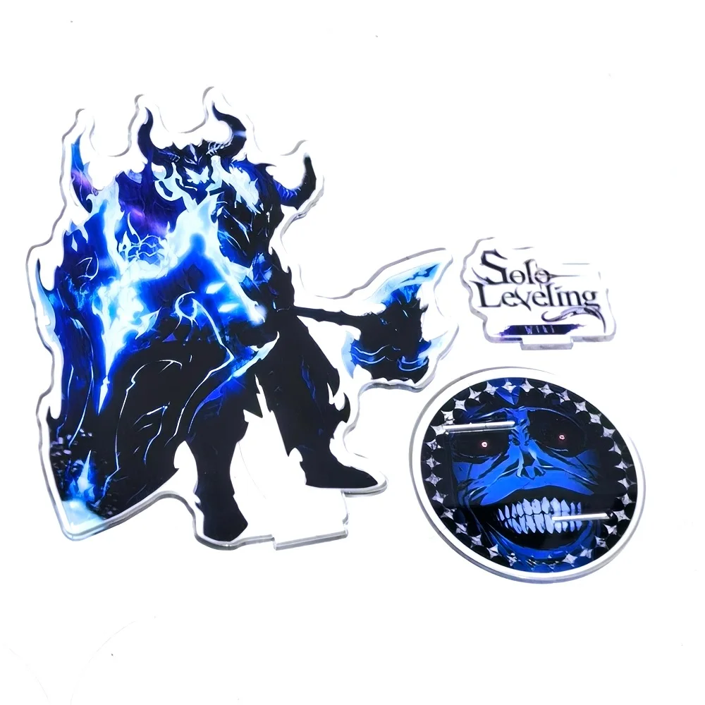 Anime Figures Solo Leveling 15cm Acrylic Stand Sung Jin Woo Sung Jin Ah Yoo Jin Ho Action Desk Model Plate Toys Room Decorations - Image 3