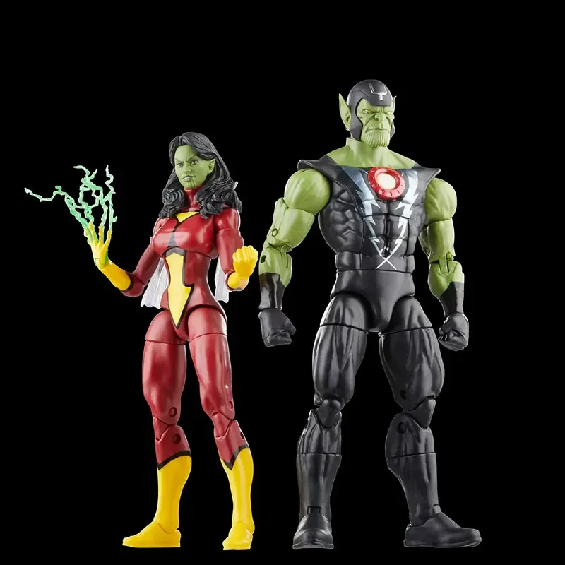 new-and-completely-original，special-offer-spot-marvel-legends-comic-edition-duo-spider-woman-skru-queen-skru