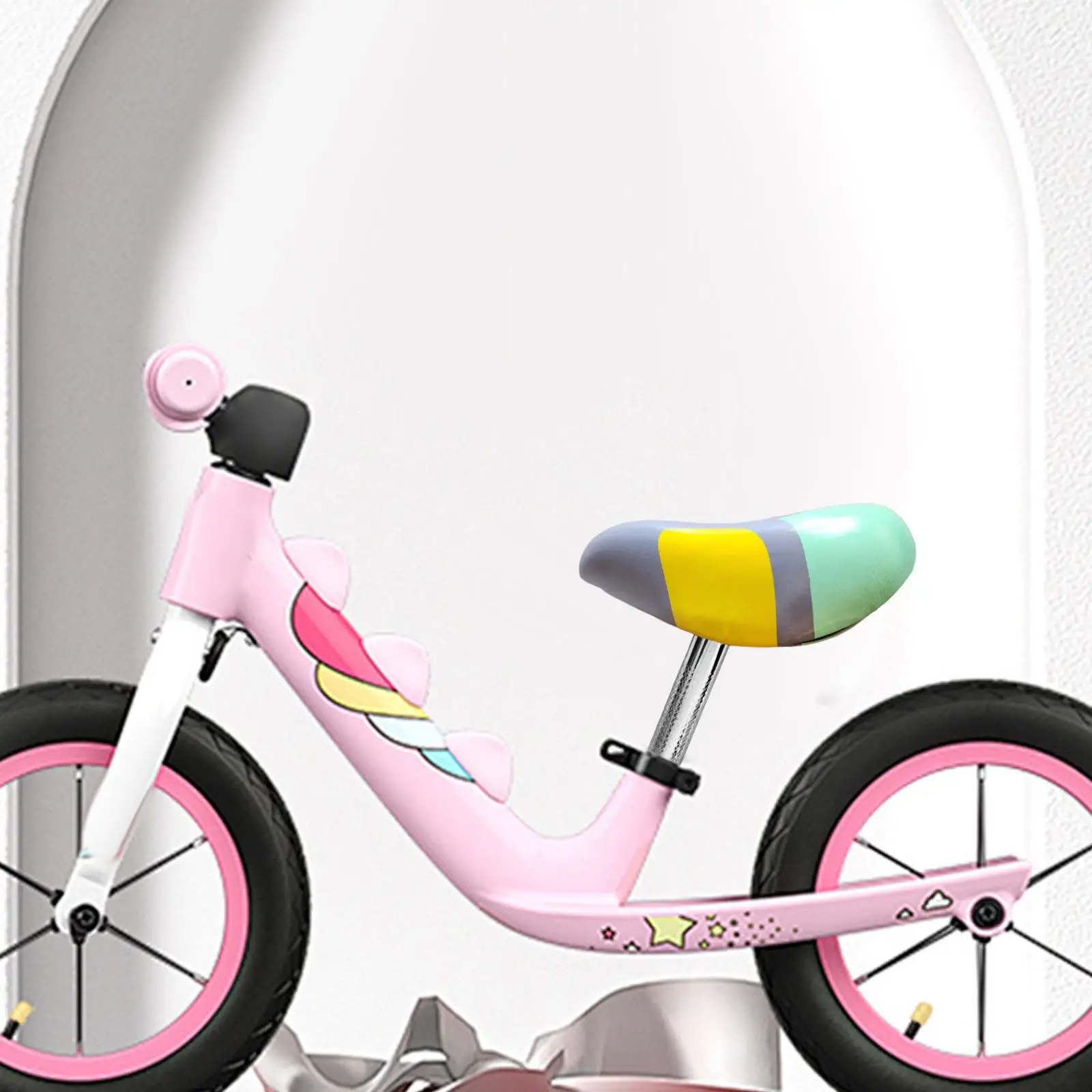 

Bike Saddle for Kids Soft Cushion Practical for Boys Girls Children Bicycle Seat Bicycle Saddle for Riding Biking Accessories