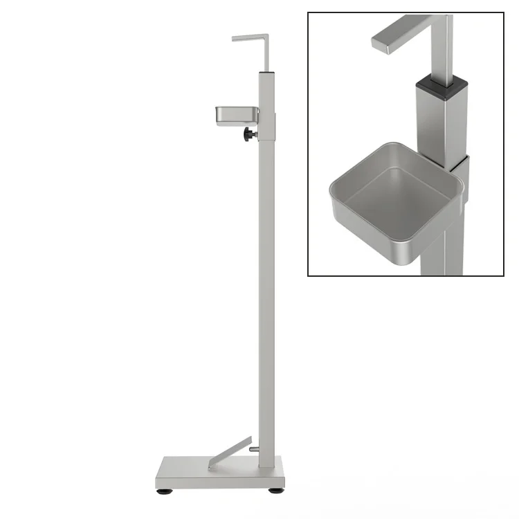 Touch Free Foot Pedal Pump Operated Manual Hand Soap Sanitizer Dispenser