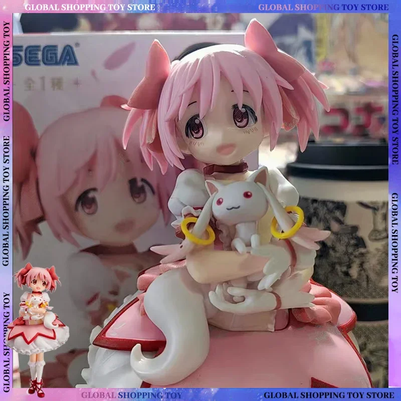 Puella Magi Madoka Magica Anime Figure Kaname Madoka Action Figure Tamaki Iroha Figures Kawaii Figurine Pvc Ornament Toy Gift