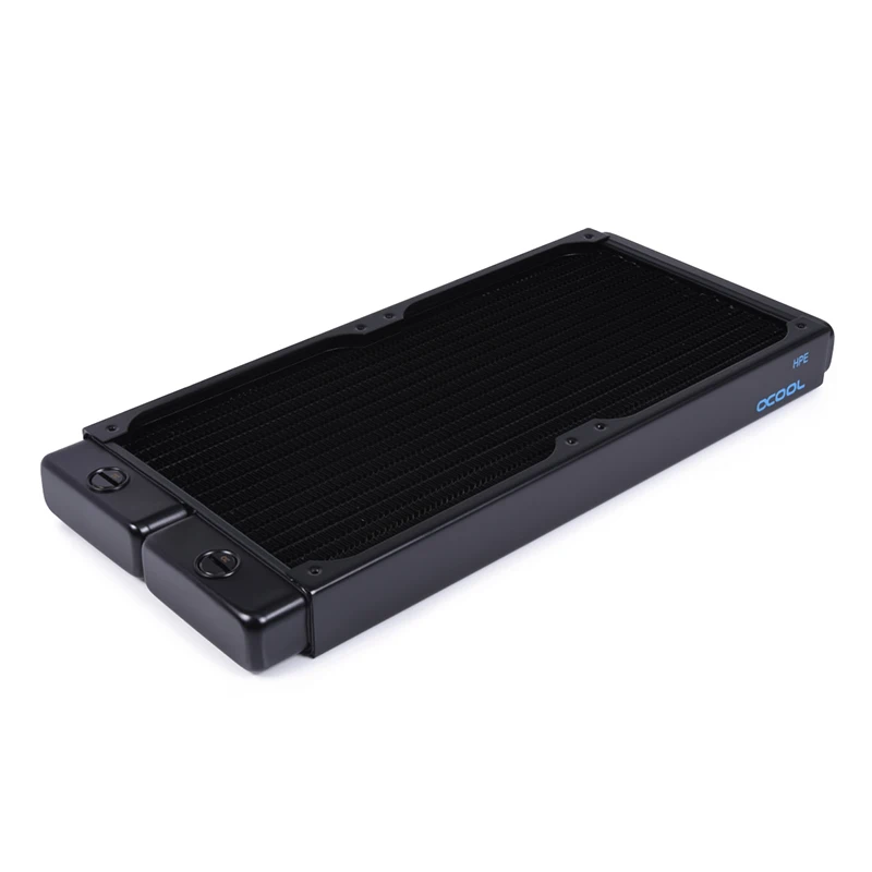 Alphacool NexXxoS HPE-30 مشعاع نحاسي كامل 280 مم، 314.5 × 144 × 30 مم، يستخدم لنظام تبريد المياه لبناء حلقة سائل الكمبيوتر
