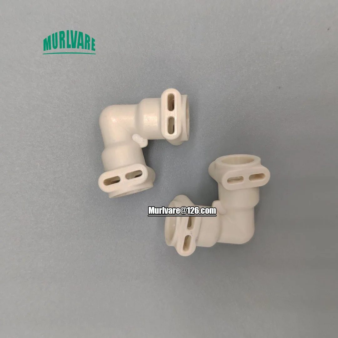 2Pcs Automatic Coffee Machine Connector Joint Adapter L-shaped Outlet Joint For Dr.coffee Coffee Machine