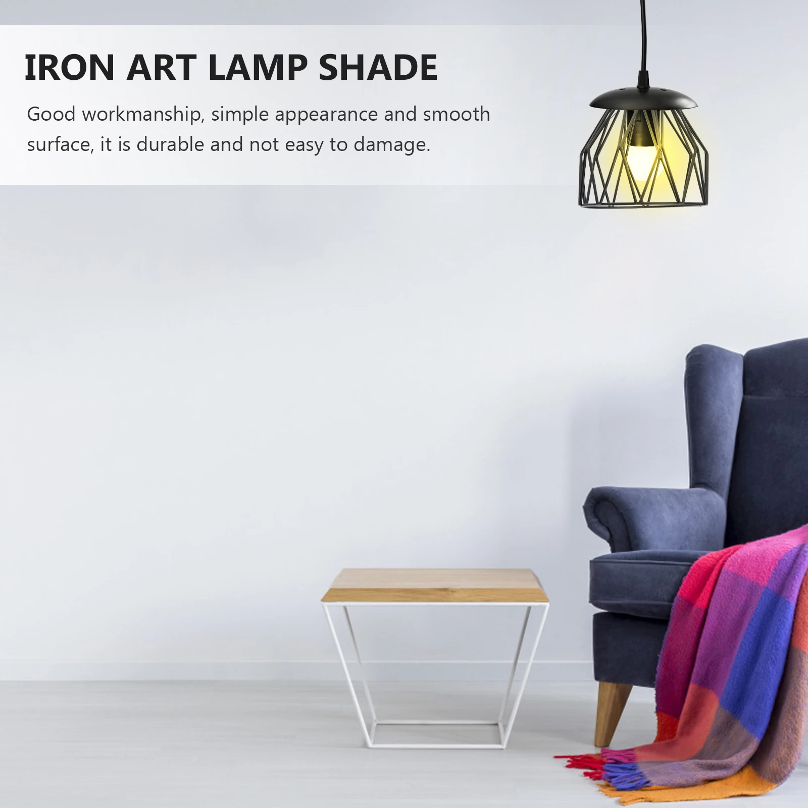 

Creative Iron Lamp Shade Smooth Hardened Metal for Pendant Ceiling Aisle Light Fixture Home Hotel Bar Decoration Supply