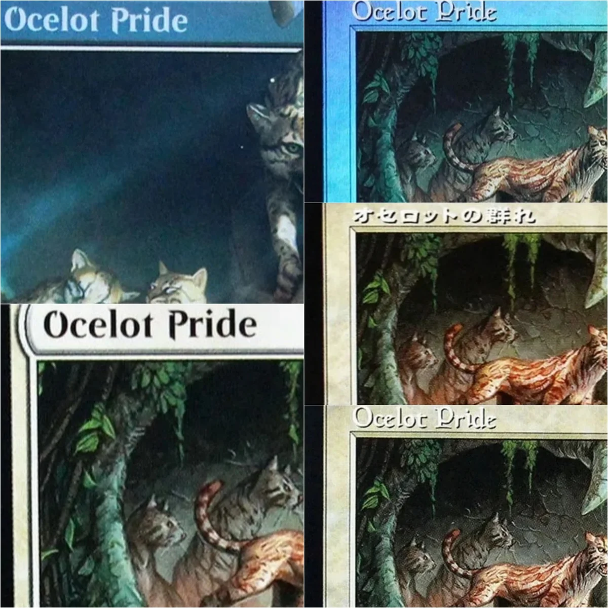

MH3 "Ocelot Pride" TCG Magical Proxy Cards Game High Quality Proxy Gathering Board Playing Game Trading Cards